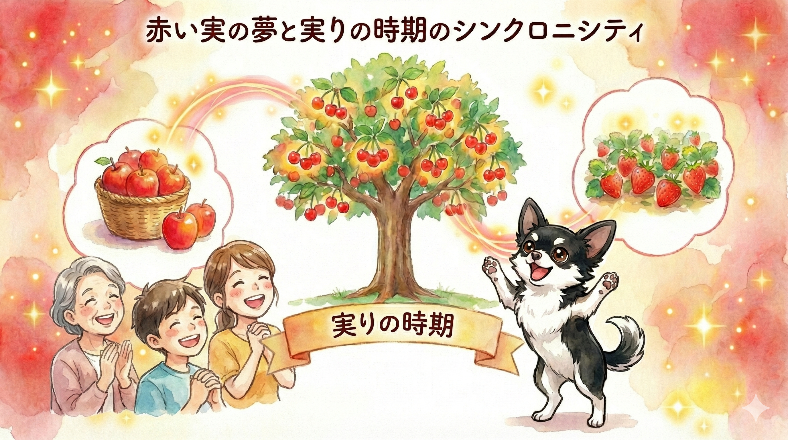 赤い実の夢と実りの時期