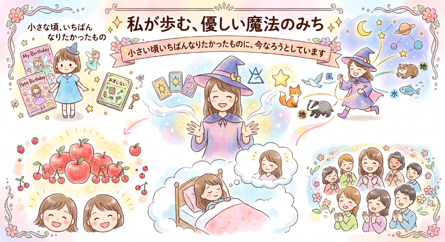 私が歩む、優しい魔法のみち
